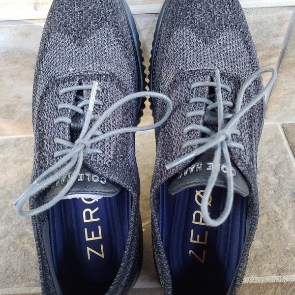 Cole Haan C27563 Zerogrand Laser Wingtip Oxford Lined Shoes Size 9.5 main image 4